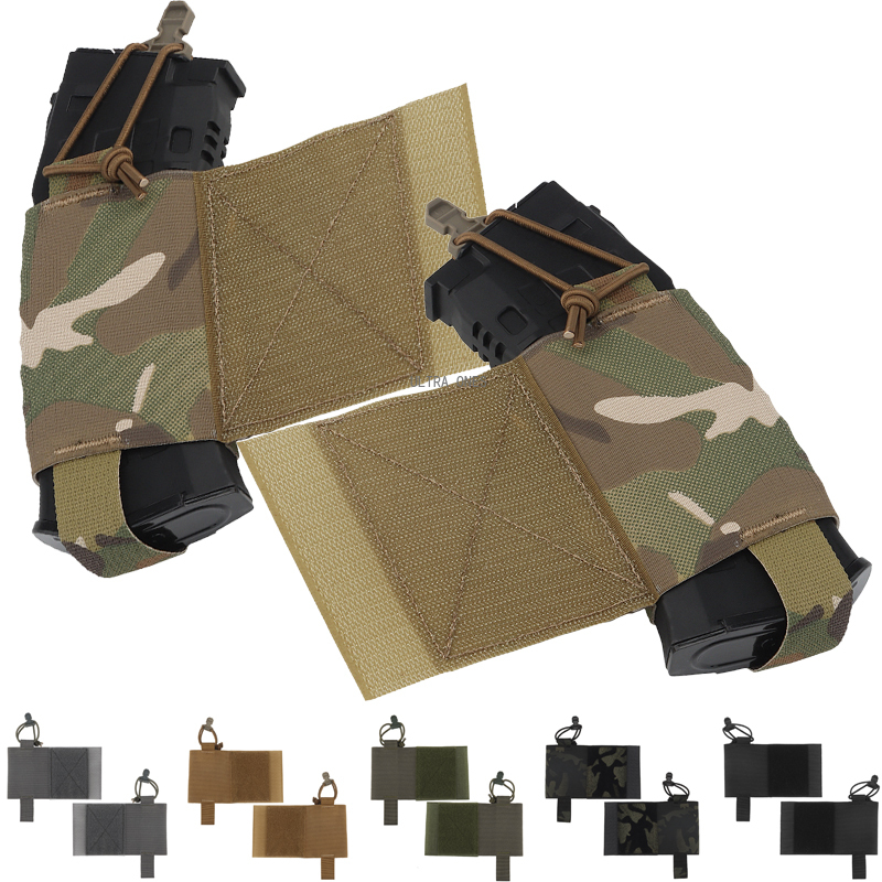 Magazine Holder Rack - Tactical Vest V2 Side Pouch Elastic