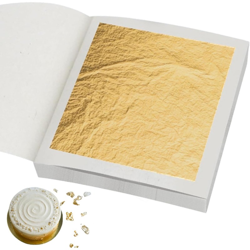 Real 24K Gold Leaf Sheets in 3 - огляд і ціна Ink Blotter Paper