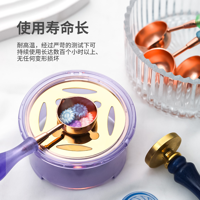 Wax Seal Warmer Kit, Wax Seal  - огляд і ціна Wax Seal Stamp Set