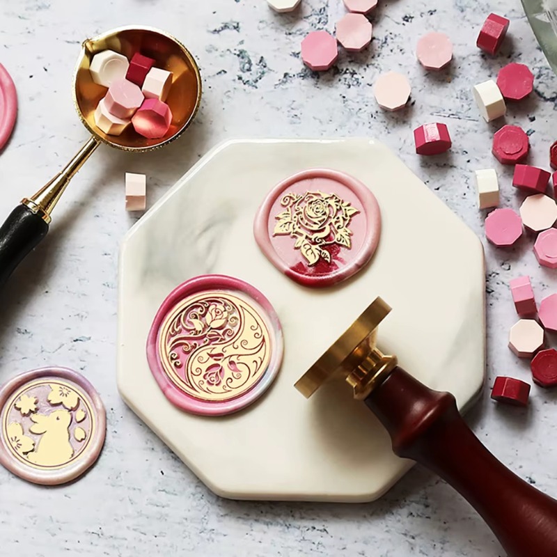 9 Wax Seals+1 Handle, Wax Seal - огляд і ціна Wax Seal Stamp Set