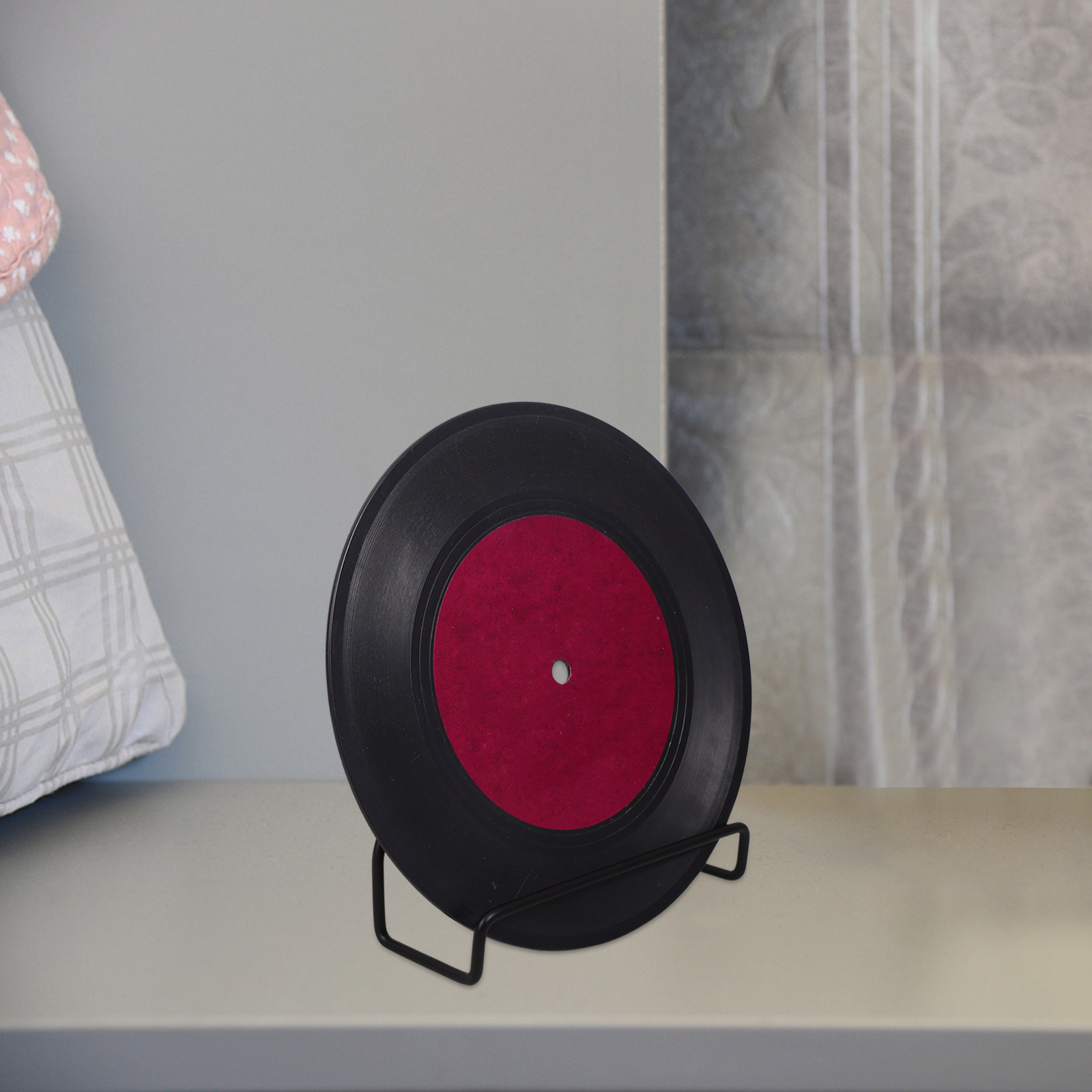 Wall Mounted Iron Vinyl Record - огляд і ціна Magazine Holder Rack