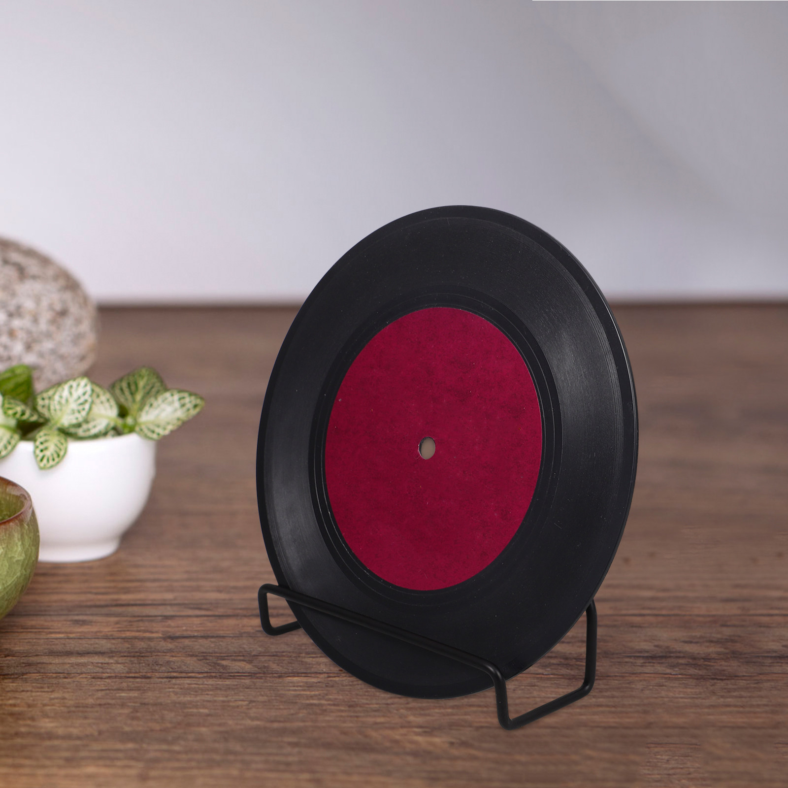 Wall Mounted Iron Vinyl Record - огляд і ціна Magazine Holder Rack