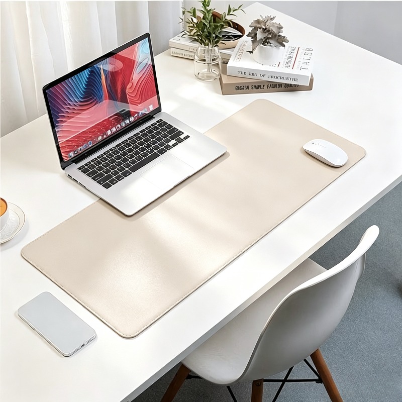 1pc Large Faux Leather Mouse P - огляд і ціна Leather Desk Pad
