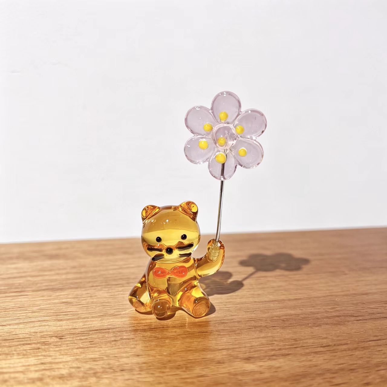 Japanese-Style Glass Kitten Pa - огляд і ціна Paper Weight Crystal