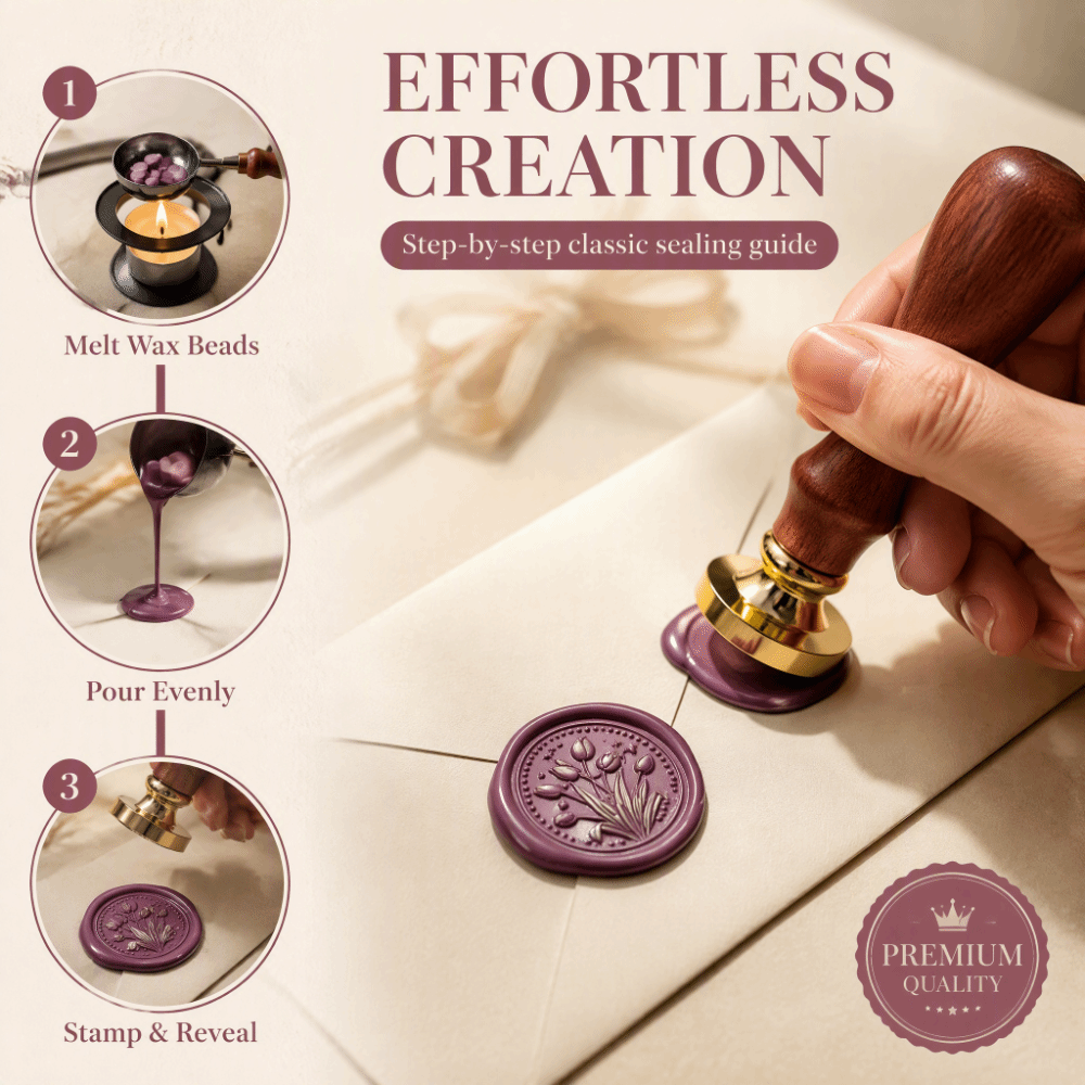 20 Pcs/set Zinc Alloy Wax Seal - огляд і ціна Wax Seal Stamp Set