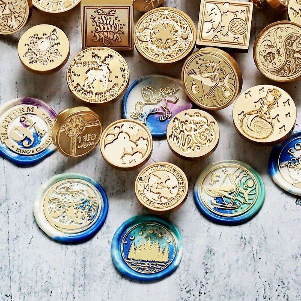20 Pcs/set Zinc Alloy Wax Seal - огляд і ціна Wax Seal Stamp Set
