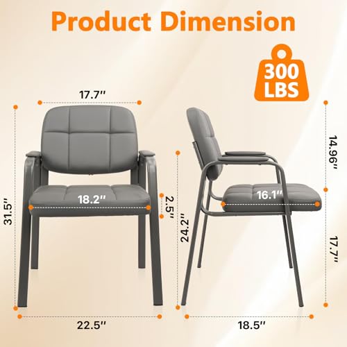 Waiting Room Guest Chair with  - огляд і ціна Leather Desk Pad