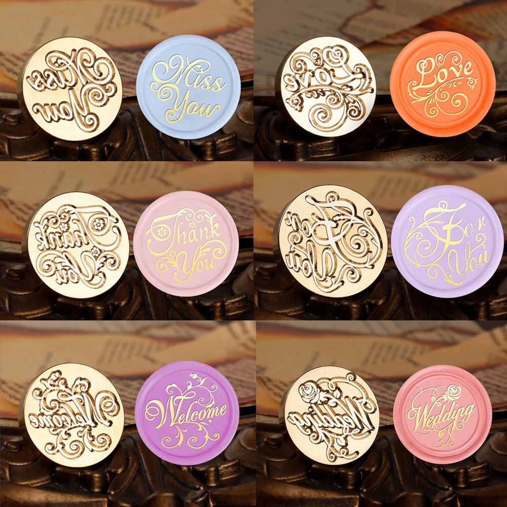 Love Heart Wax Seal Stamp Head - огляд і ціна Wax Seal Stamp Set