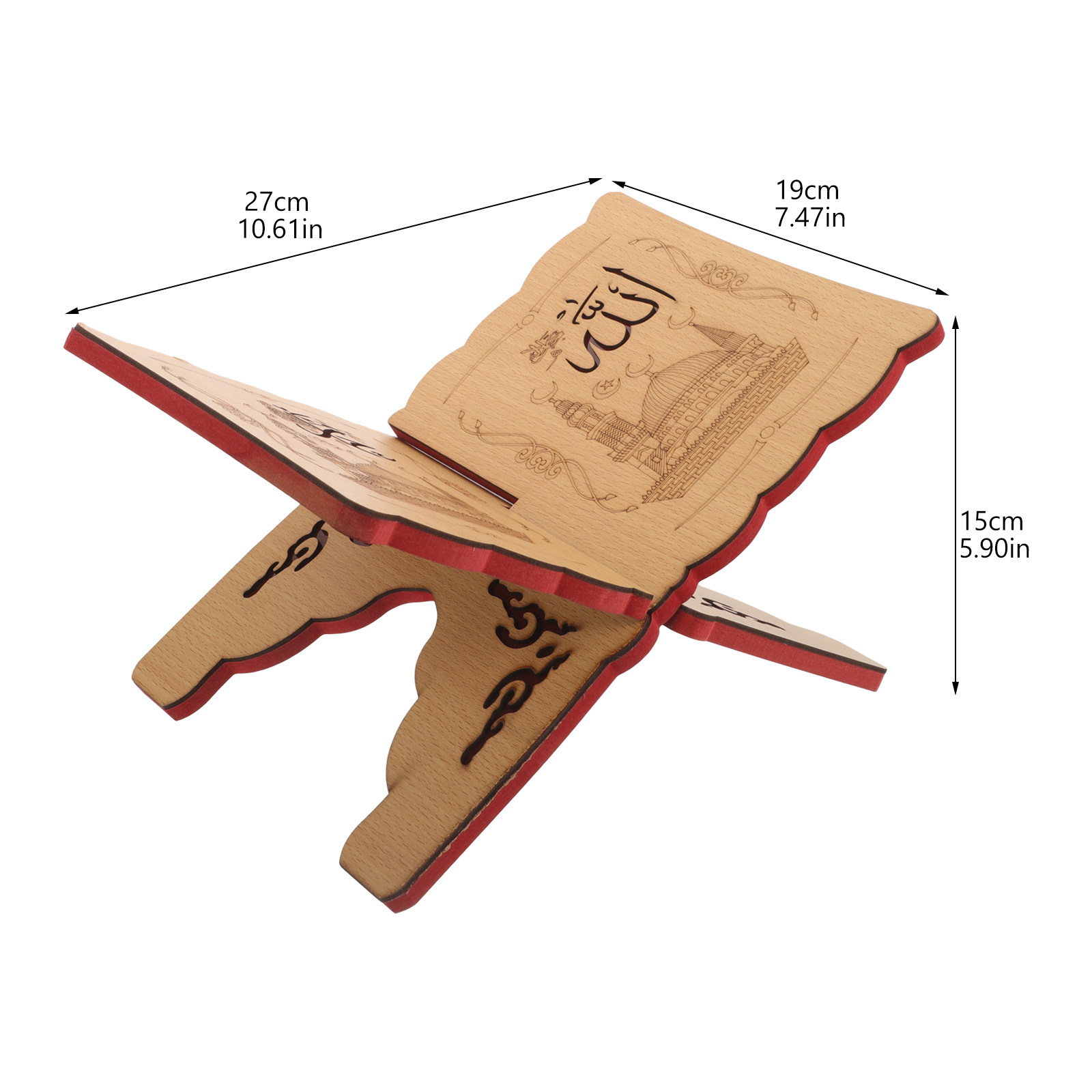 Wooden Quran Holder Reading St - огляд і ціна Magazine Holder Rack
