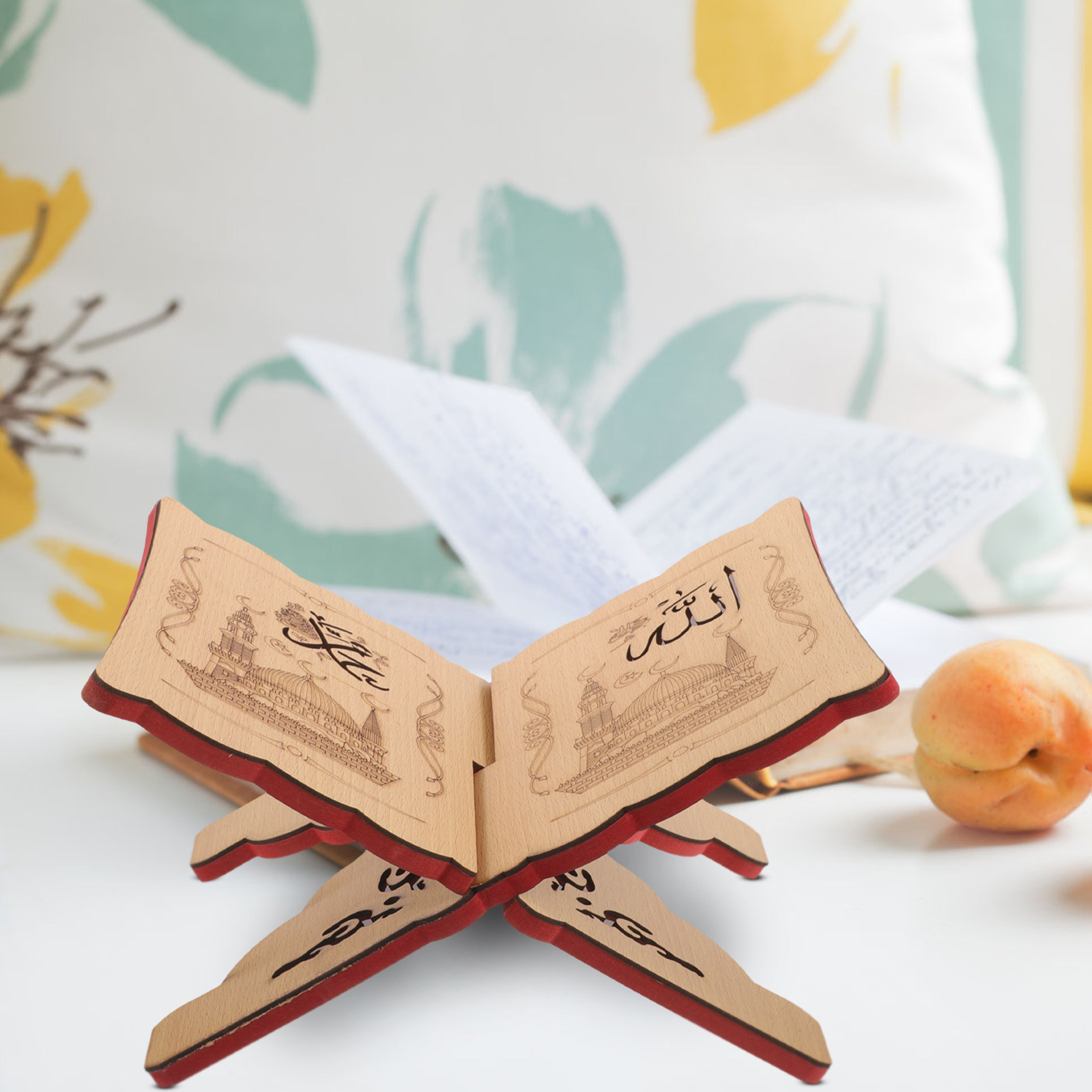 Wooden Quran Holder Reading St - огляд і ціна Magazine Holder Rack