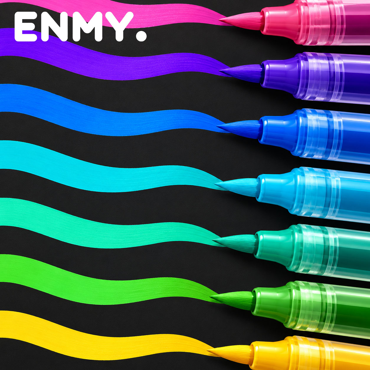 ENMY 8pcs Acrylic Markers Pens - огляд і ціна Copic Marker Sketch